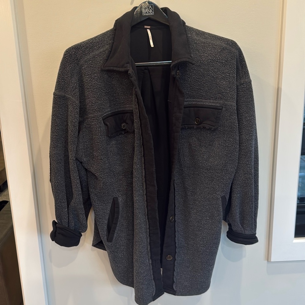 Free People shirt jacket